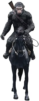 猿の惑星Thade with Battle Steedアクションフィギュア ハズブロ 猿の惑星 セード w/ バトルスティード 7インチ